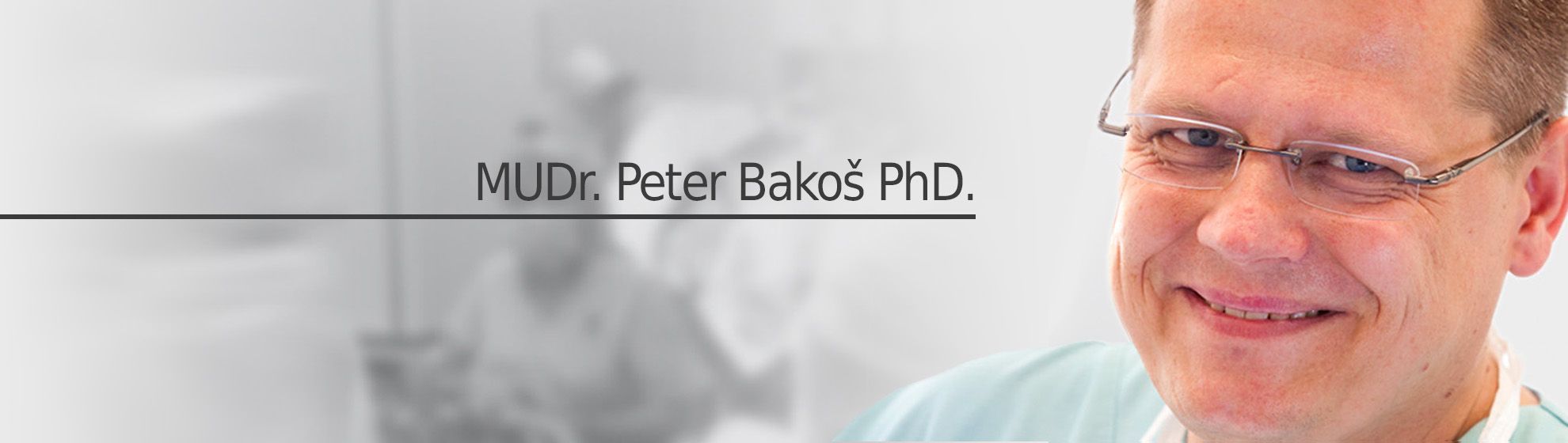 prim. MUDr. Peter Bakoš PhD.