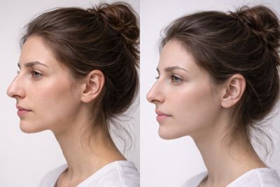 Pred a po Rhinoplastika